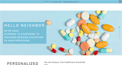 Desktop Screenshot of bluejaypharmacy.com